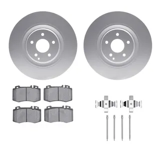 R1 Concepts WDWH1-63032 Brake Rotor- Carbon Coated W/ Ceramic Pads & Hdw